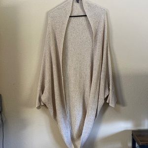 Divided cocoon cardigan
